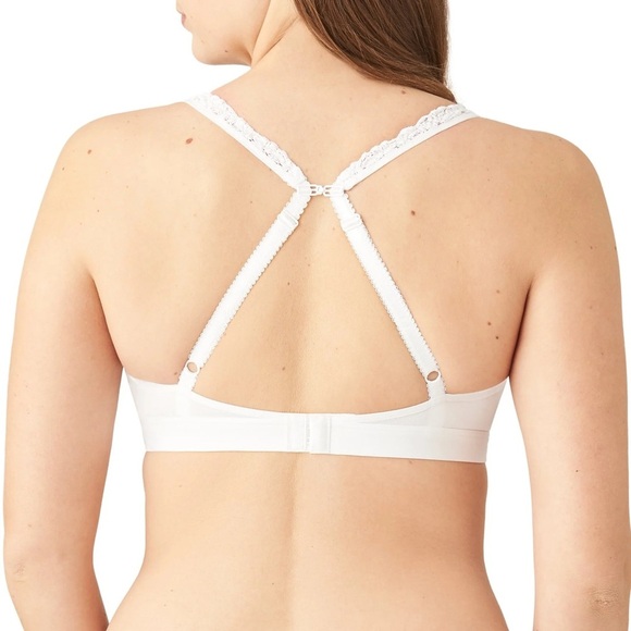 Wacoal Embrace Lace Soft Cup Bra White 38 NWOT - Picture 4 of 4